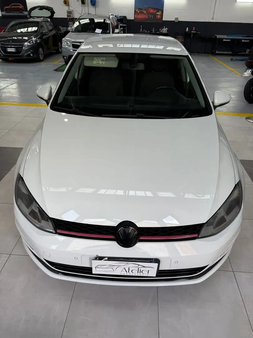Volkswagen Golf Golf VII 2013 5p 1.6 tdi (btdi) Highline 110cv Wit - 2