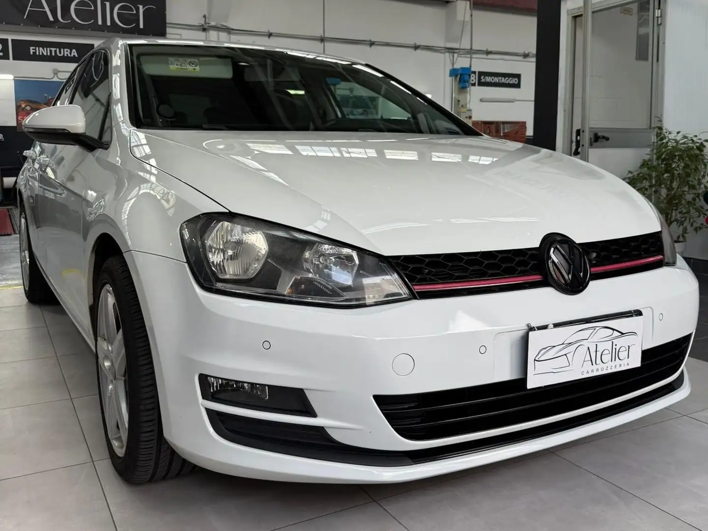 Volkswagen Golf Golf VII 2013 5p 1.6 tdi (btdi) Highline 110cv Wit - 1