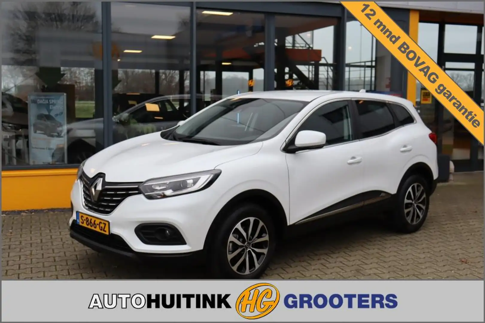 Renault Kadjar 1.3 TCe Automaat Equilibre - Navi - camera Blanc - 1