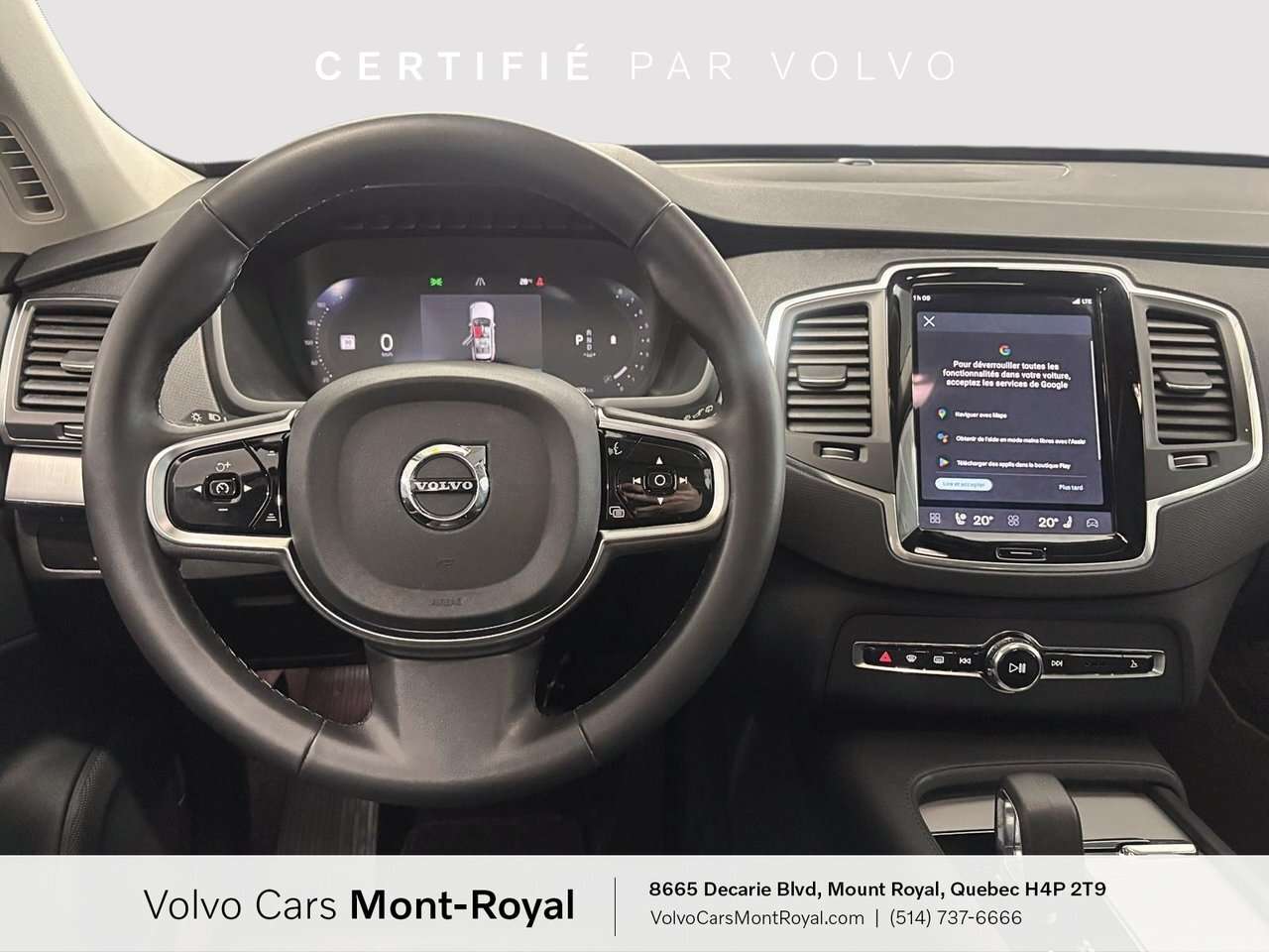 2024 Volvo XC90 Core Bright Theme HEATED STEERING WHEEL, HEATED SE thumb 11