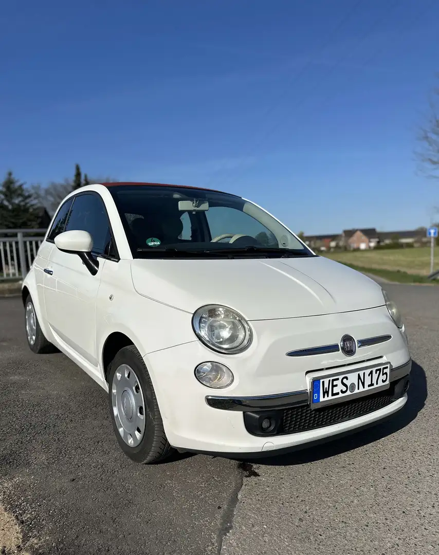 Fiat 500 Lounge Weiß - 1