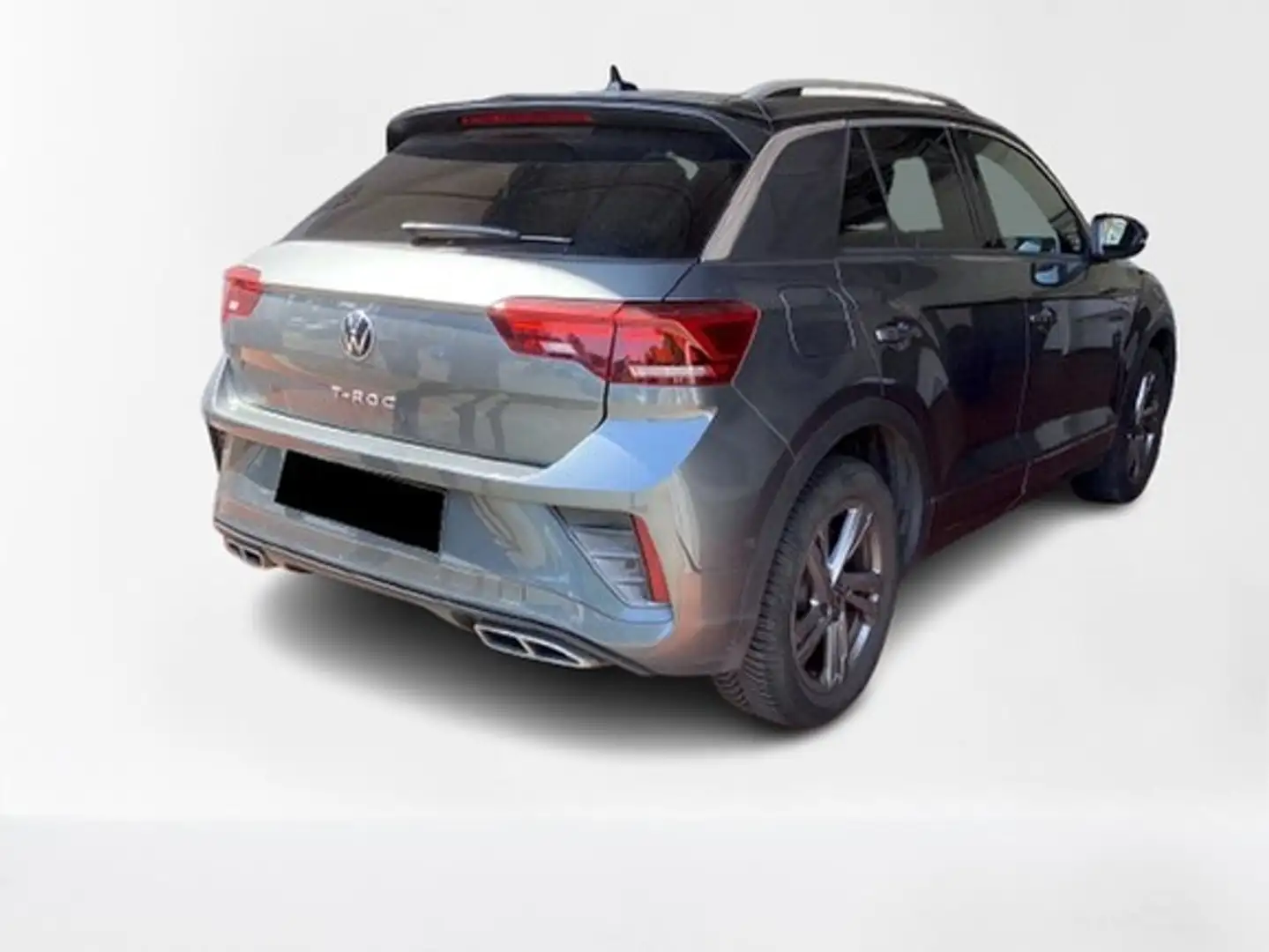 Volkswagen T-Roc 2.0 TDI DSG R-LINE NAVI AHK REARVIEW GJ-REIFEN ... Grau - 2