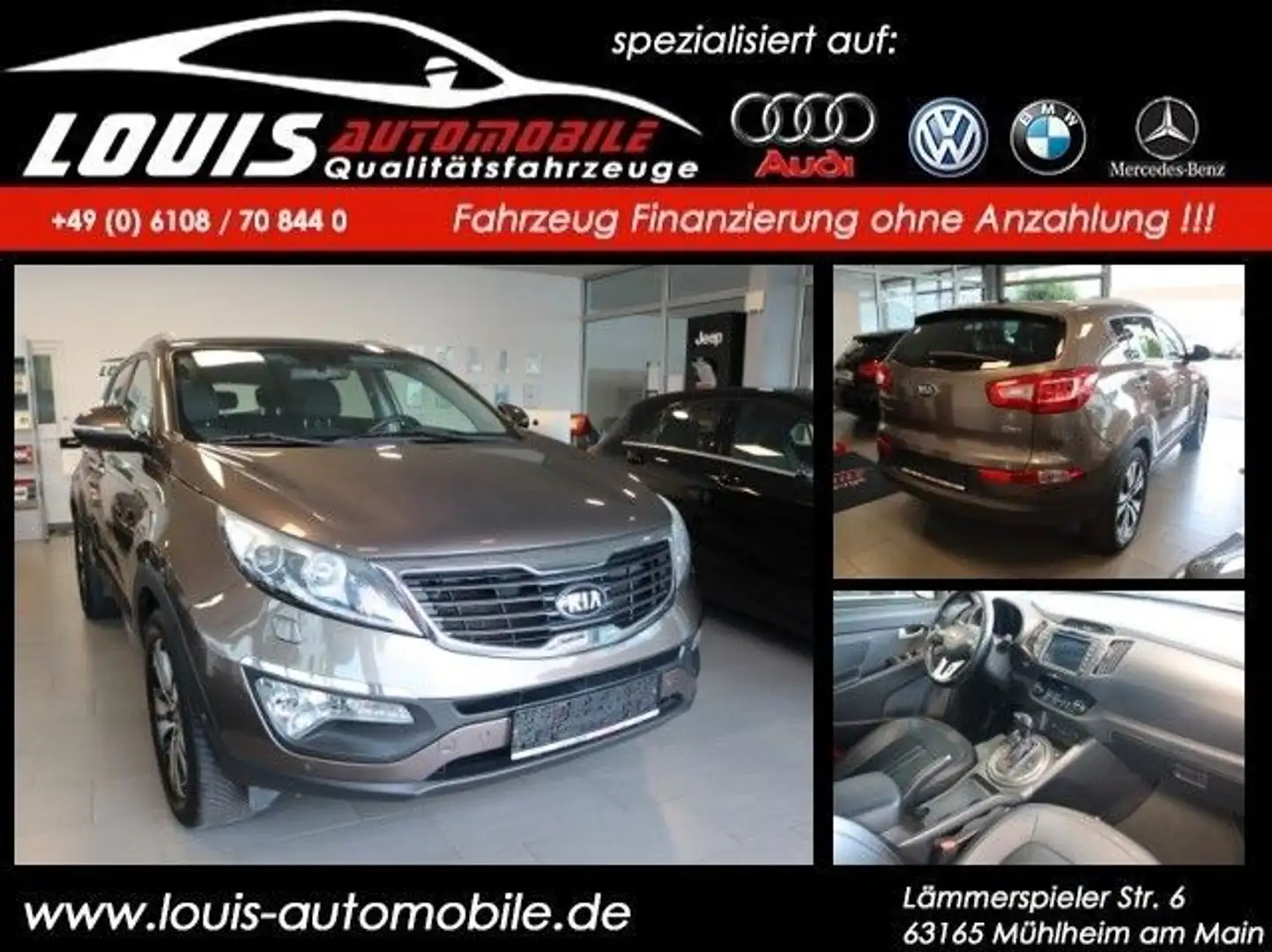 Kia Sportage Spirit 4WD/Autom./Pano./Parka./Kamara Bruin - 1