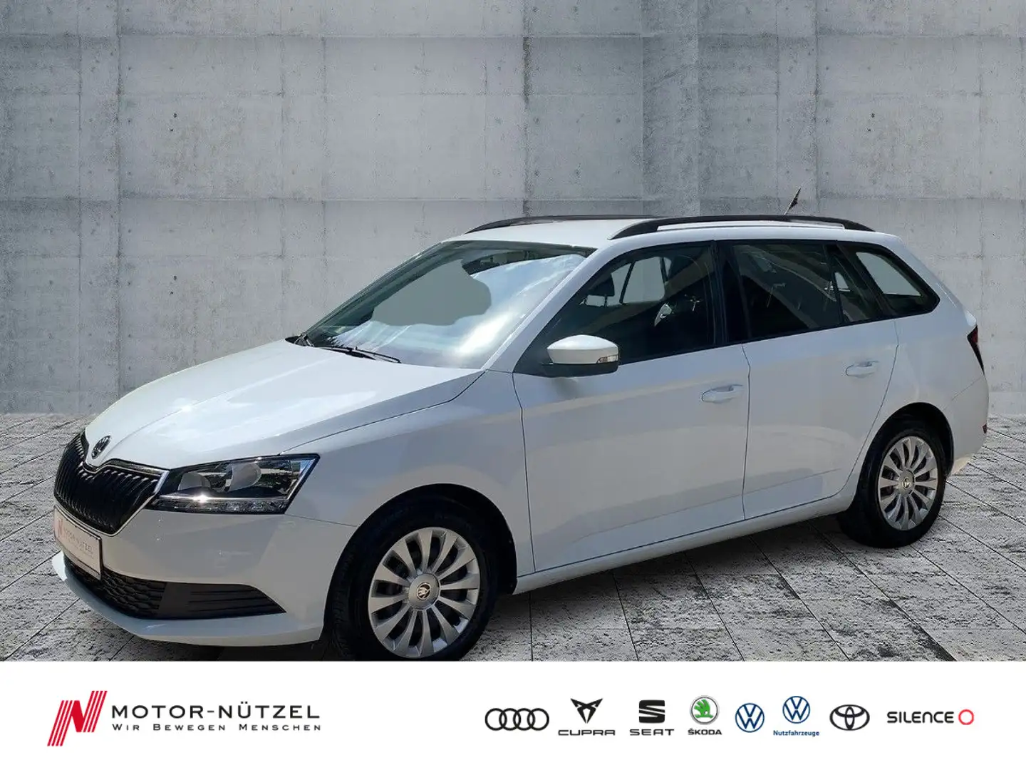 Skoda Fabia Combi 1.0 TSI AMBITION NAVI+SITZHEIZUNG Weiß - 1