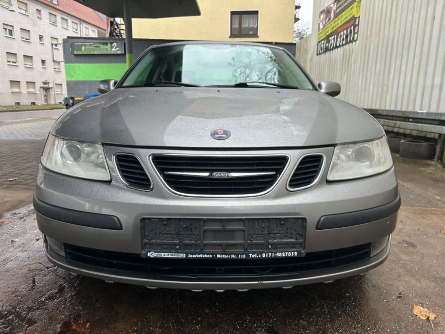 Saab 9-3 1.8t VECTOR SPORT + TEILLEDER + KLIMAAUT Blau - 2