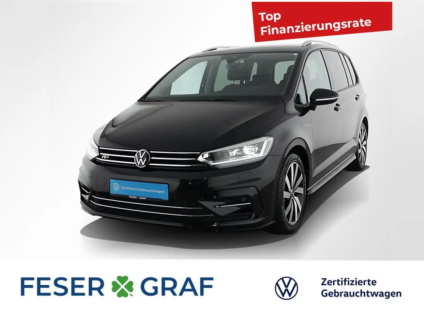 Volkswagen Touran 1.5 TSI MOVE R-Line DSG Navi/LED/R-Kamera Schwarz - 1