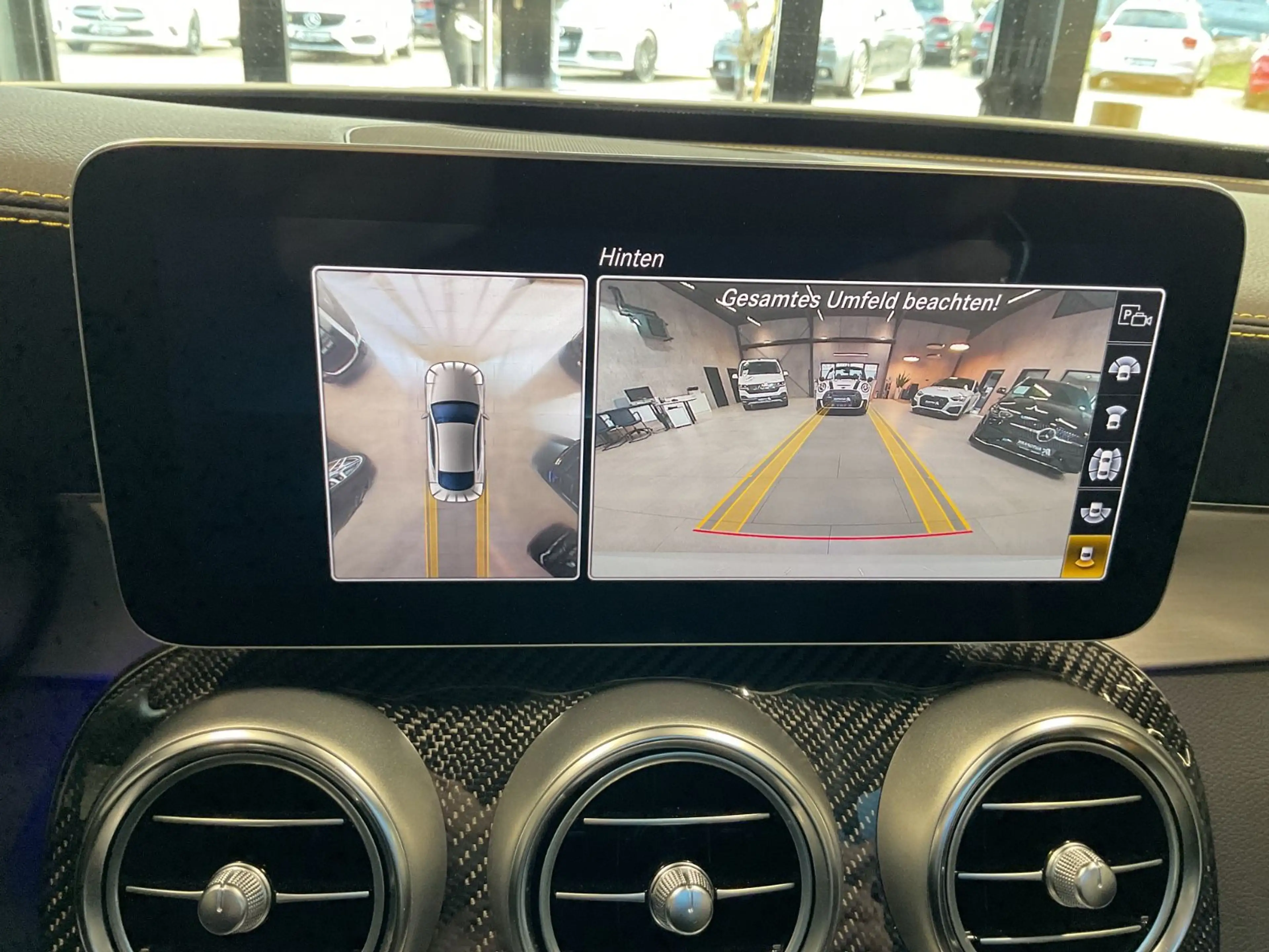 Mercedes-Benz C 63 AMG C 63 S AMG HuD Multibeam Pano AMG Sitze 360° 20" — photo 13