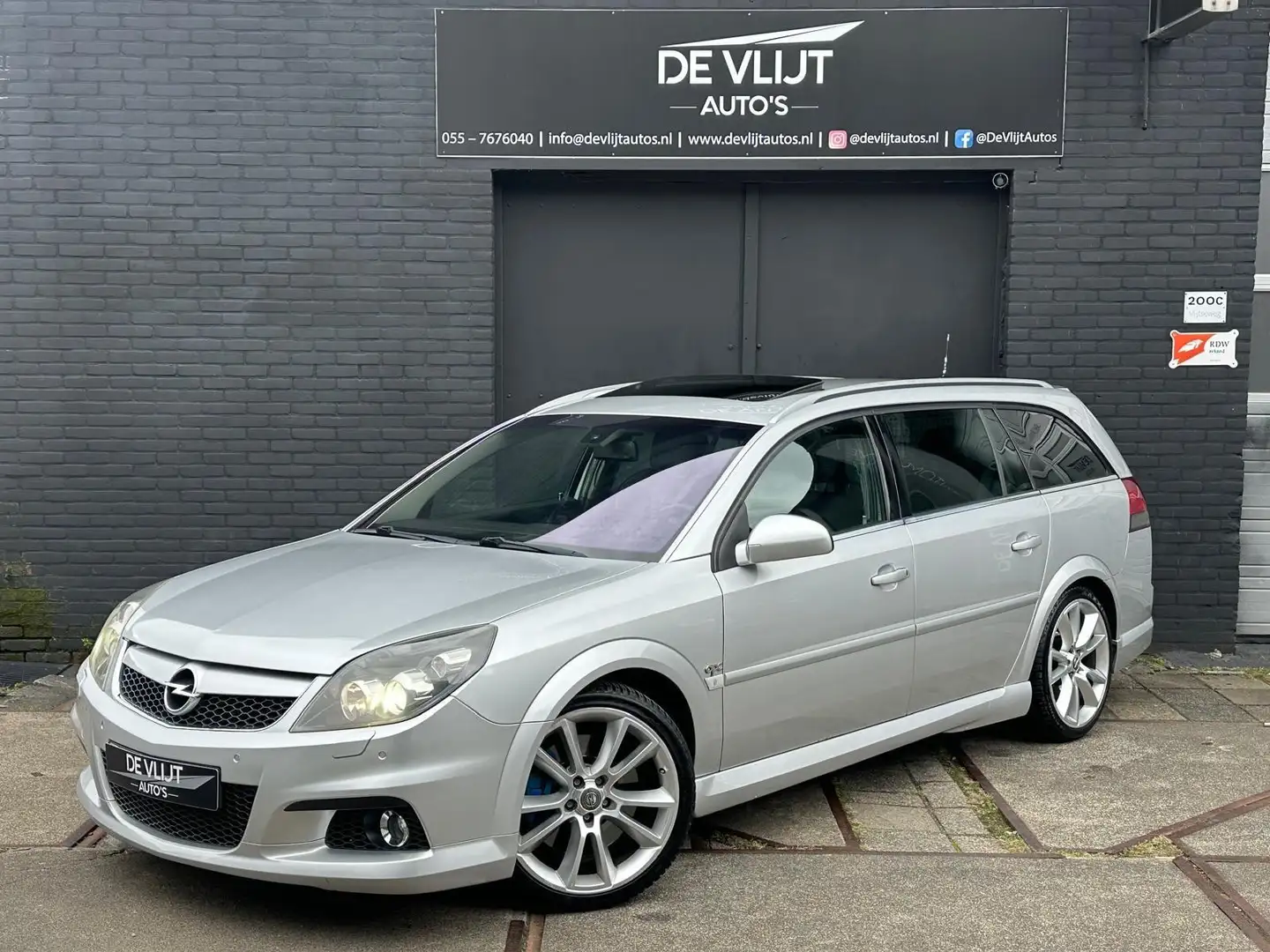 Opel Vectra Wagon 2.8 V6 OPC | Schuifdak | Xenon | Leer | Navi Grijs - 2