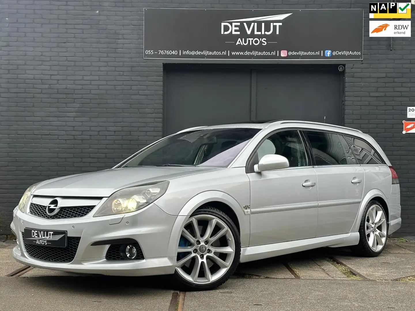 Opel Vectra Wagon 2.8 V6 OPC | Schuifdak | Xenon | Leer | Navi Grijs - 1