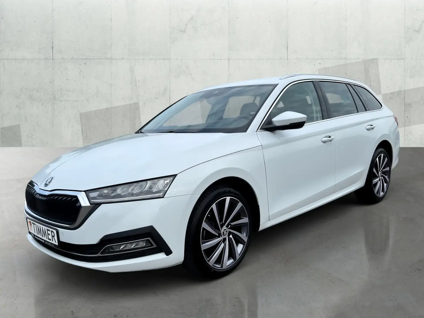 Skoda Octavia Combi 2.0 TDI DSG STYLE *STANDHZG *LED *VIRTUAL * Blanc - 2