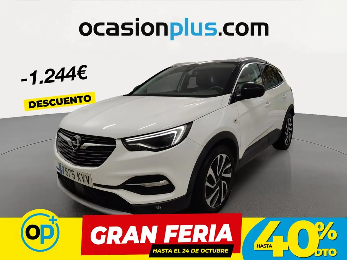 Opel Grandland X 1.6T S&S Ultimate Aut. Blanco - 1