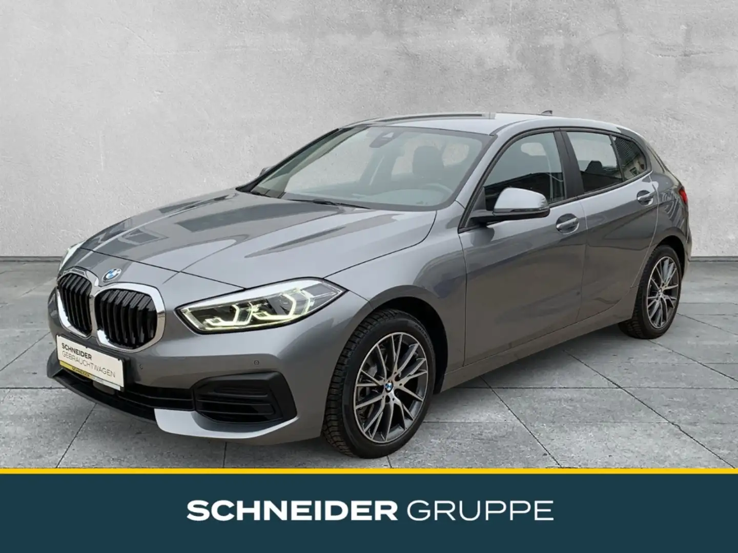 BMW 116 i Advantage Navi+SHZ+PDC+ACC+DAB Grau - 1
