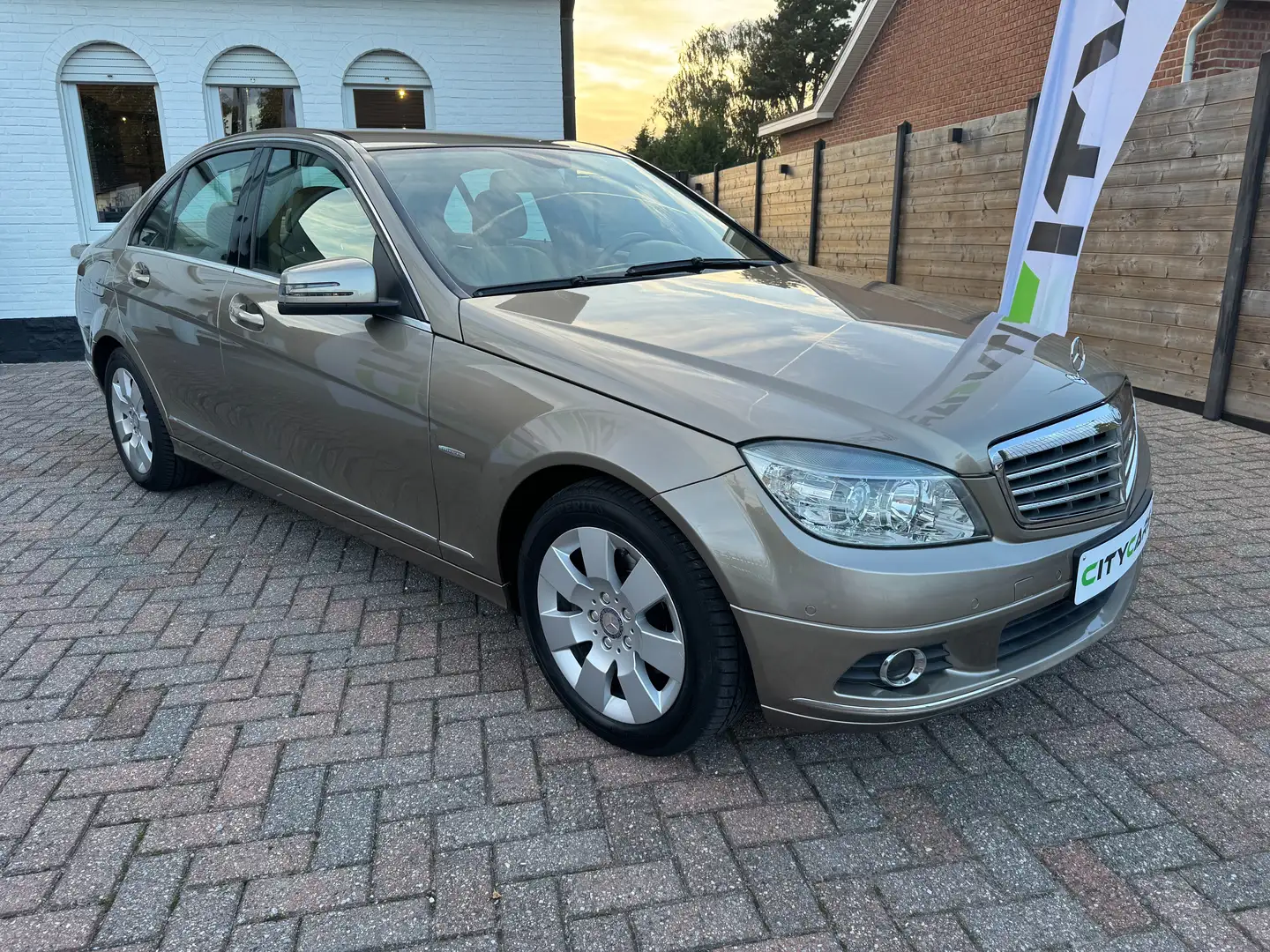 Mercedes-Benz C 220 BERLINE AUTOMAAT-ÉLÉGANCE -PERFECTE STAAT!! Grau - 2