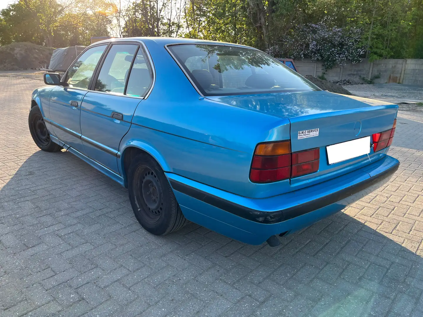 BMW 525 525td orig. 158.100 km KLIMA 30 Jahre ROSTFREI!!! plava - 1