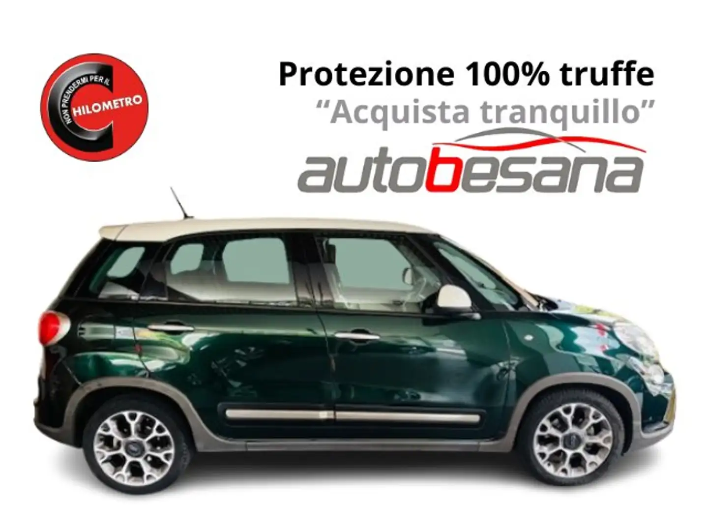 Fiat 500L 1.6 mjt 105cv Verde - 1