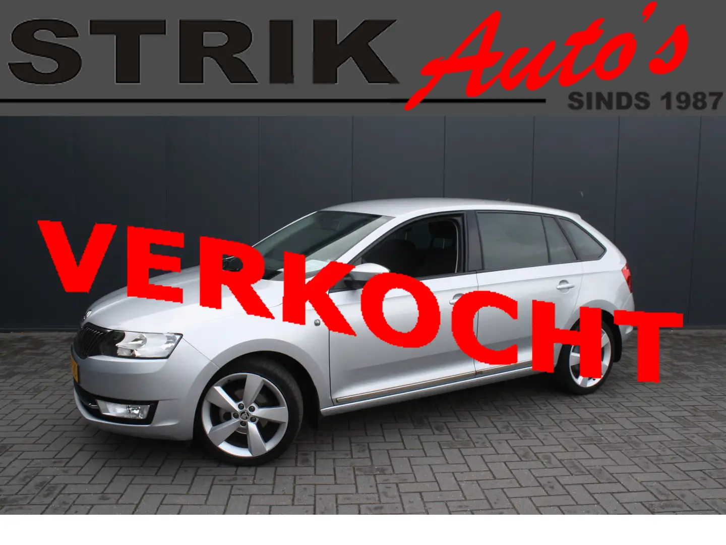 Skoda Rapid/Spaceback 1.2 TSI 1e EIGENAAR - LAGE KM. STAND - Elegance Bu Szary - 1