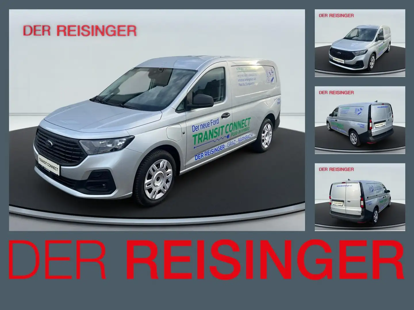 Ford Transit Connect Trend L2 Plugin Hybrid Argent - 1
