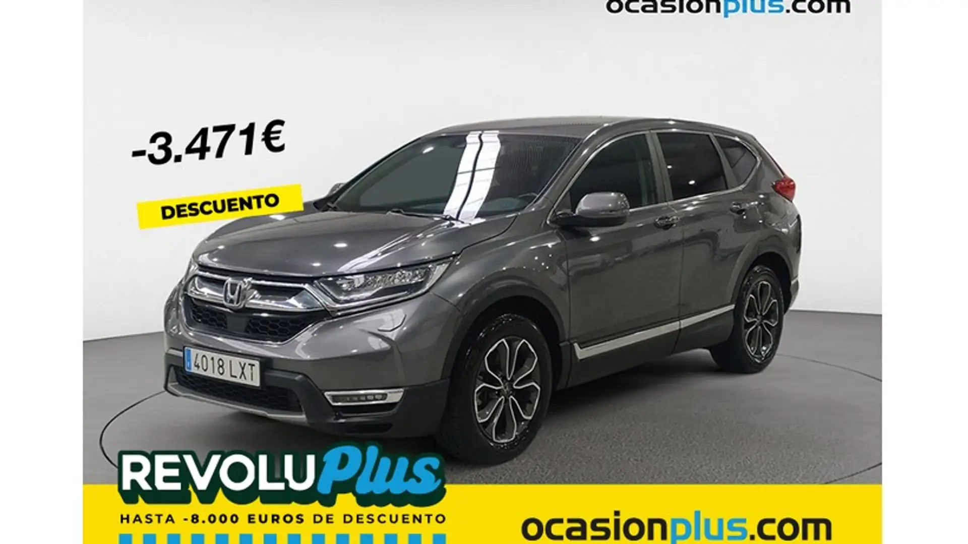 Honda CR-V 2.0 i-MMD Elegance Navi 4x2 Gris - 1