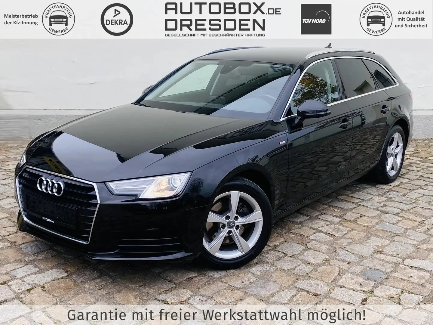 Audi A4 Avant 35 TDI S-LINE +BT+NAVI+SHZ+XENON+2xPDC+ Schwarz - 1