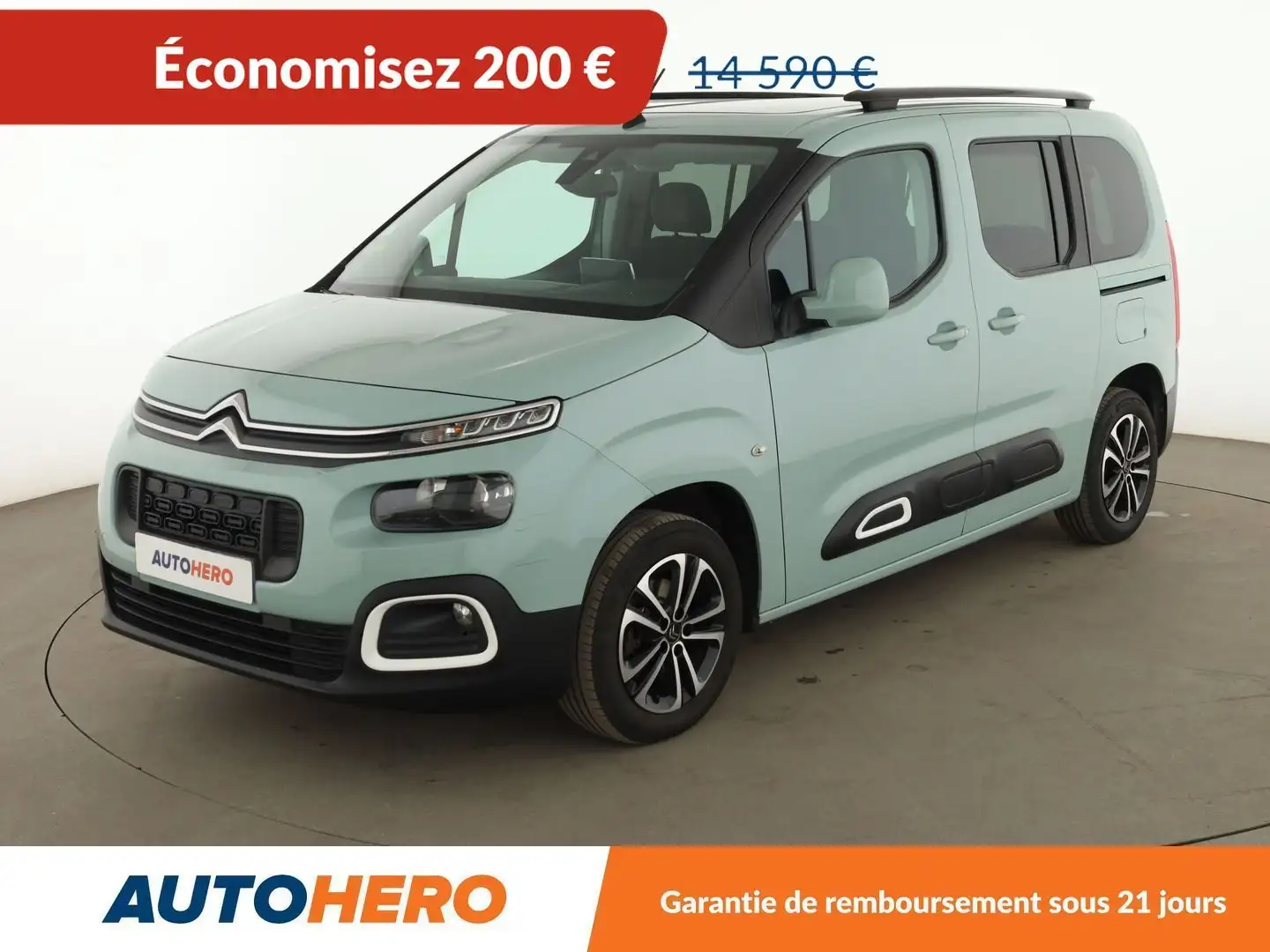 Dangel Berlingo Multispace Taille M 1.5 Blue-HDi Feel Grün - 1