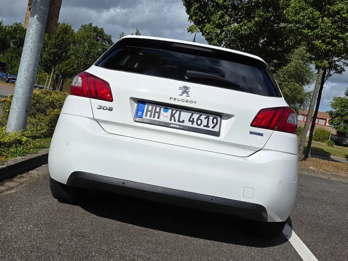 Peugeot 308 BlueHDi FAP 150 EAT6 Stop&Start Allure Weiß - 2