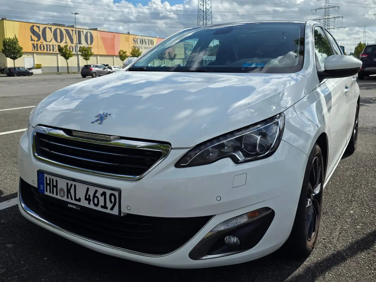Peugeot 308 BlueHDi FAP 150 EAT6 Stop&Start Allure Weiß - 1