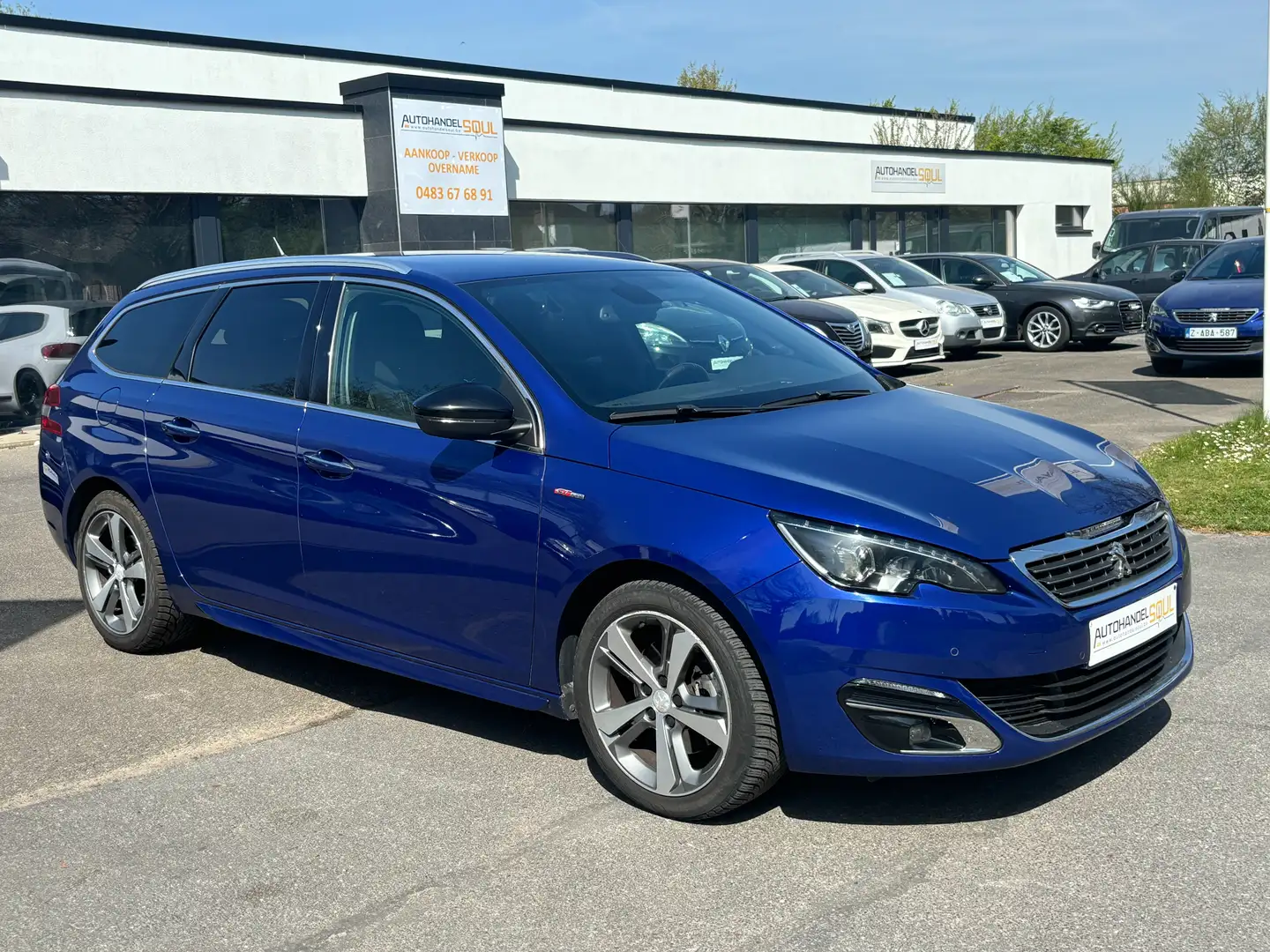 Peugeot 308 GT, 2.0, 2015, 158300km Automaat, Full, Garantie Blauw - 2