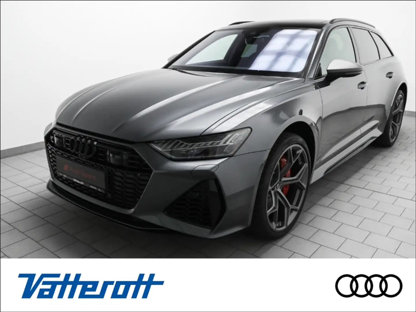 Audi RS6 Avant performance Pano B&O Standhzg. AHK Gris - 1