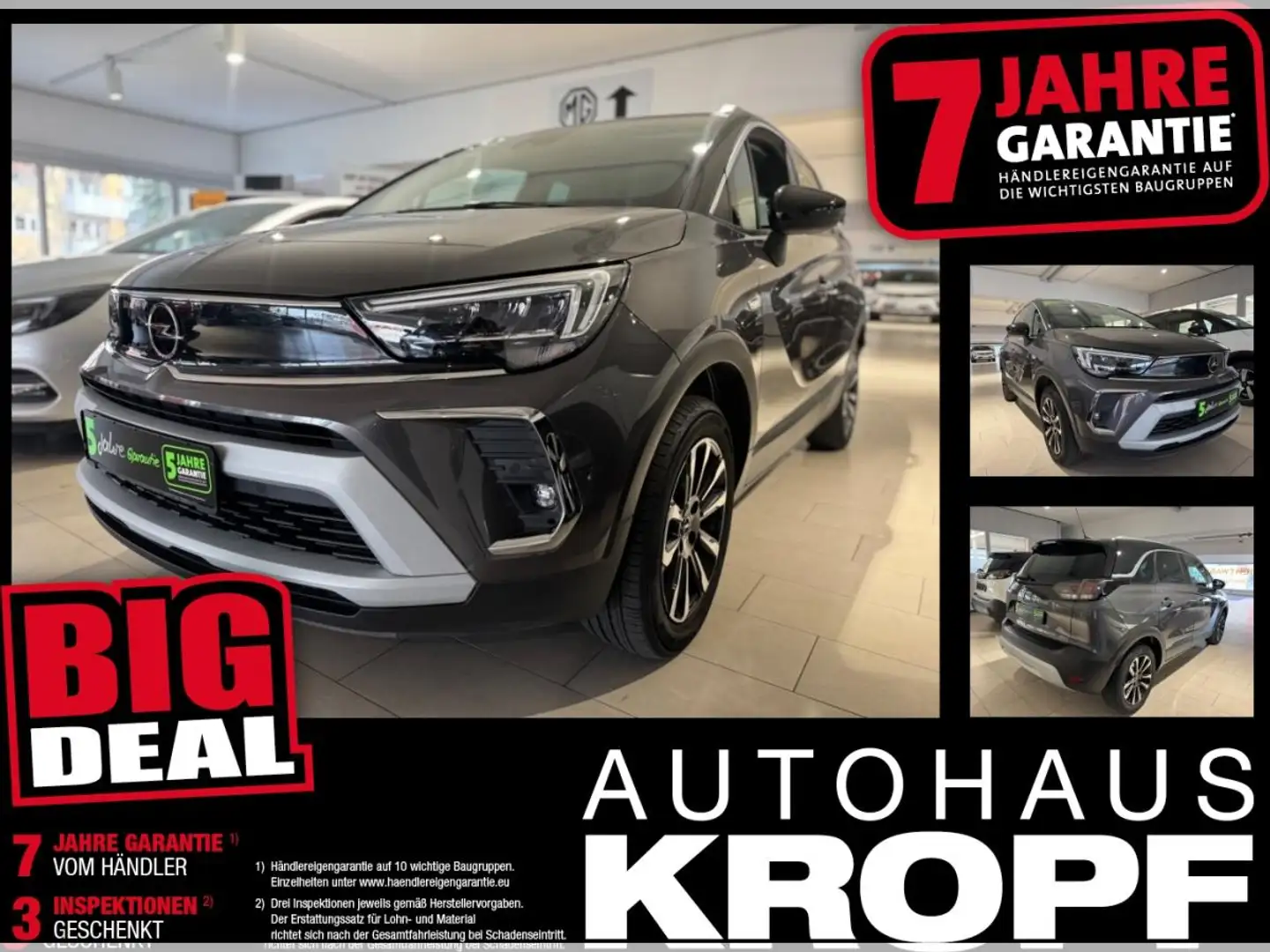 Opel Crossland 1.2T *8-FACH*Sitzheizung,Lenkradheizung Grau - 1