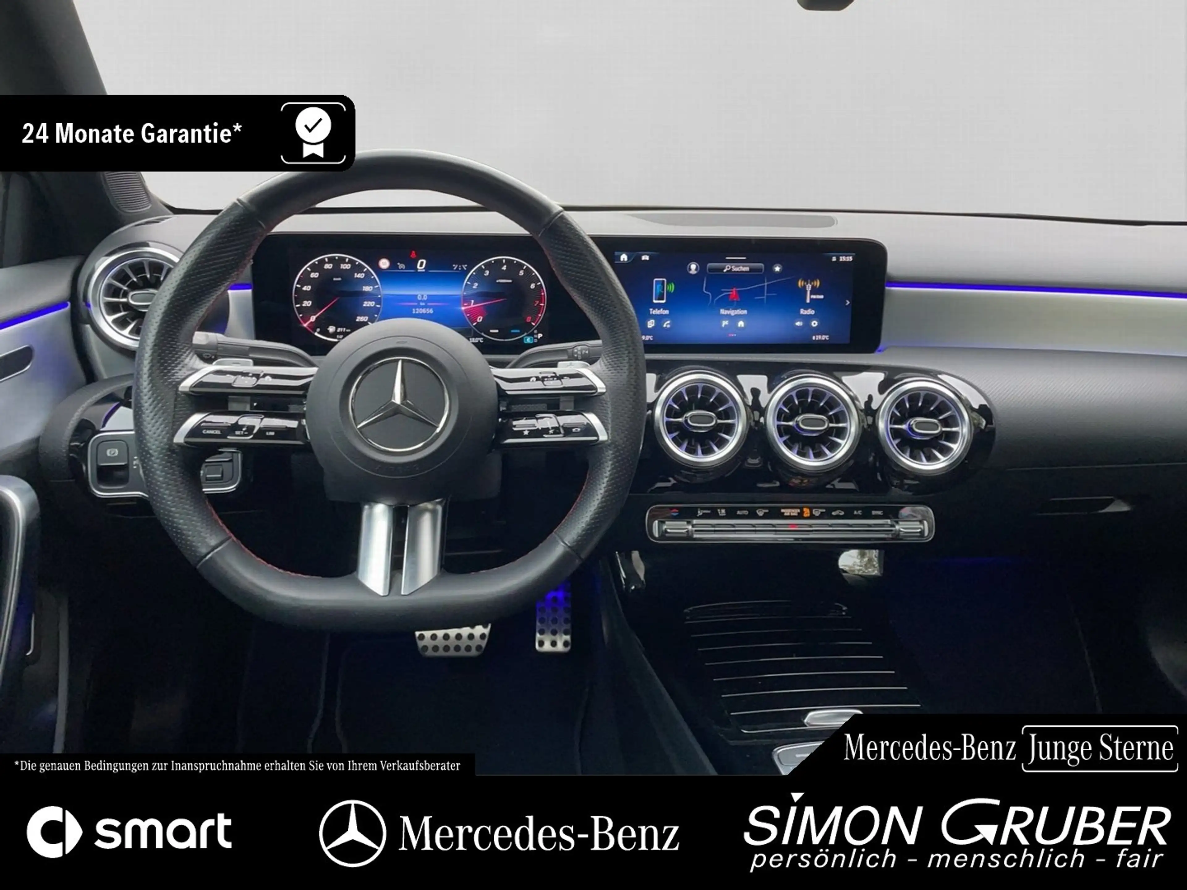 Mercedes-Benz A 180 Limo AMG Night Pano MBeam Ambi Sound — photo 12