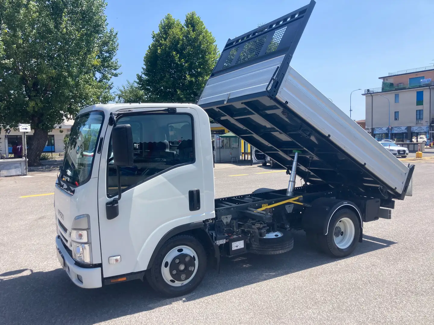 Isuzu NKR M 21 - RIBALTABILE TRILAT. Bianco - 2