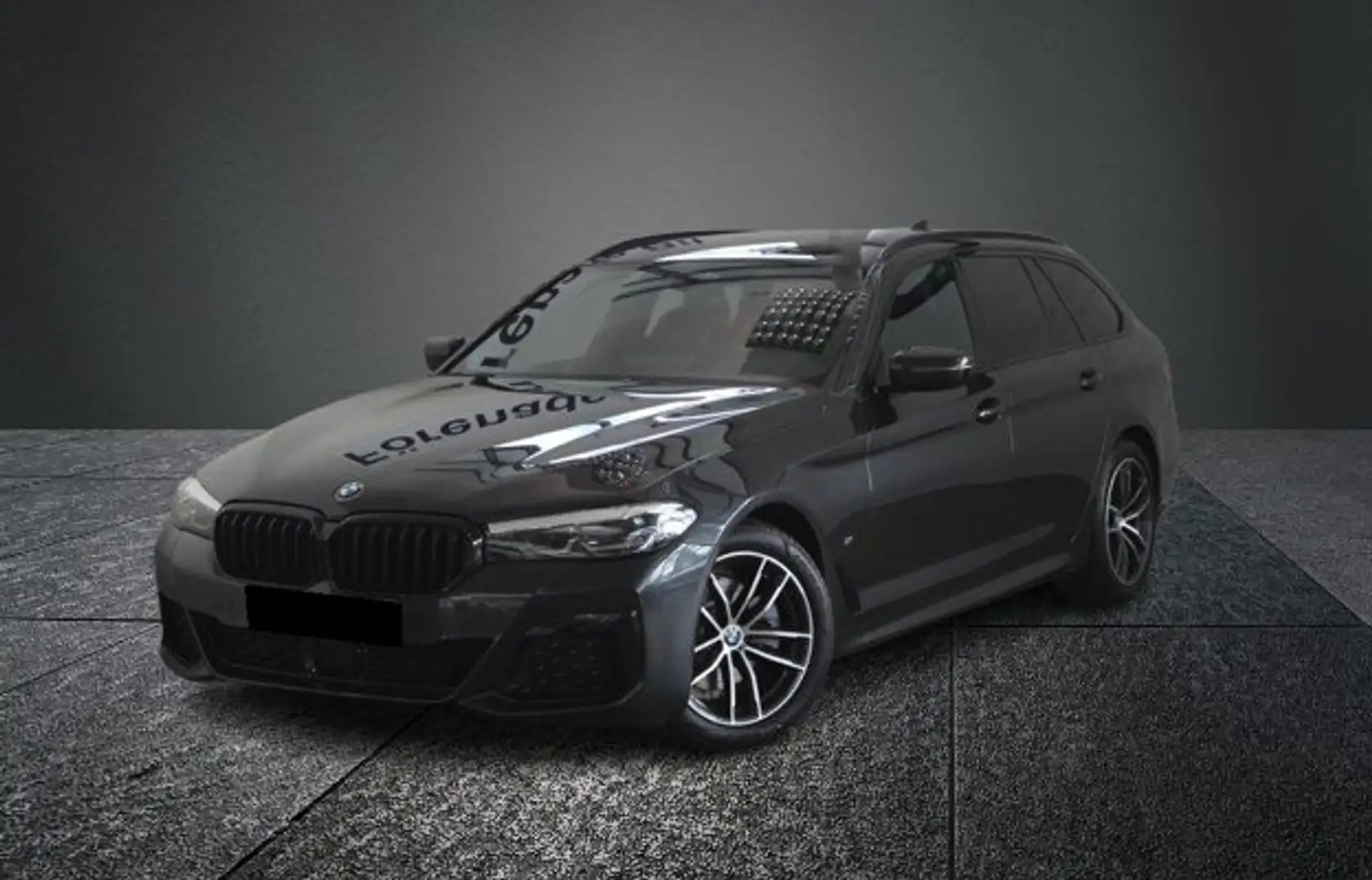 BMW 520 520d Touring mhev 48V Msport auto Grigio - 1