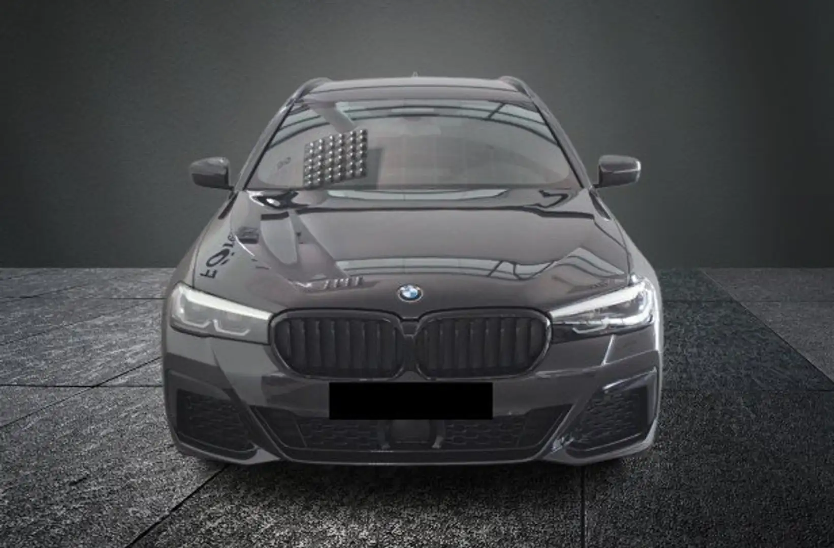 BMW 520 520d Touring mhev 48V Msport auto Grigio - 2