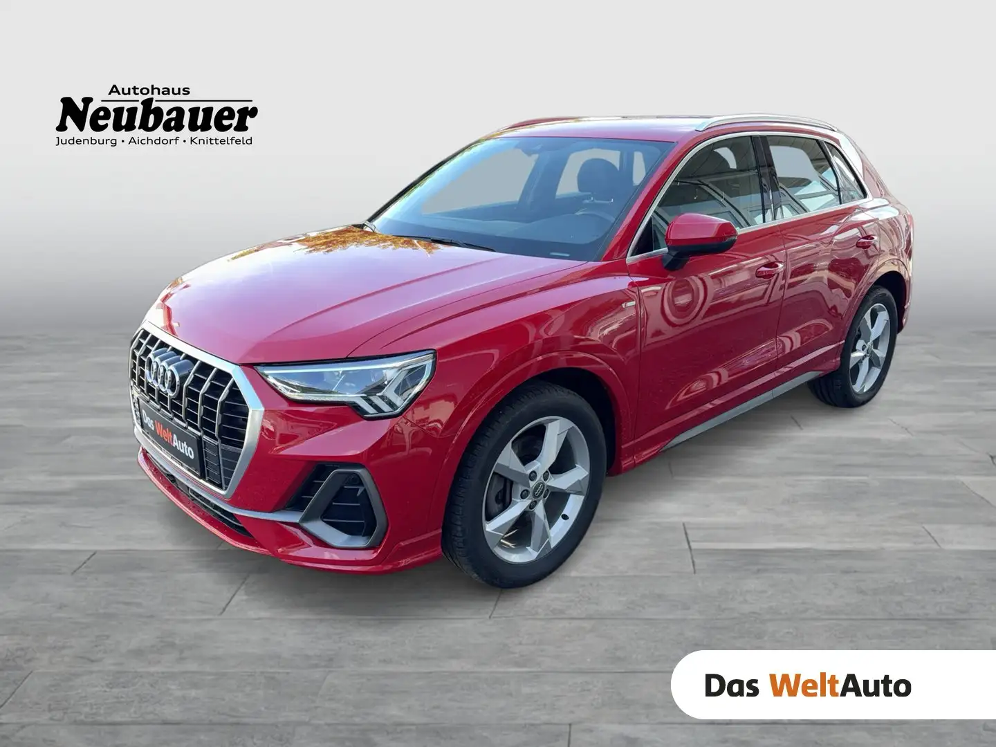 Audi Q3 40 TDI quattro S line exterieur Rot - 1