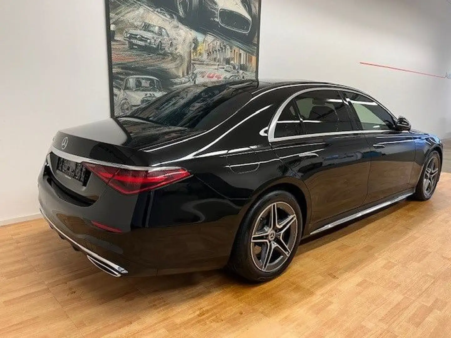 Mercedes-Benz S 580 e lang long AMG-Line Sound Pano Chauffeur Schwarz - 2