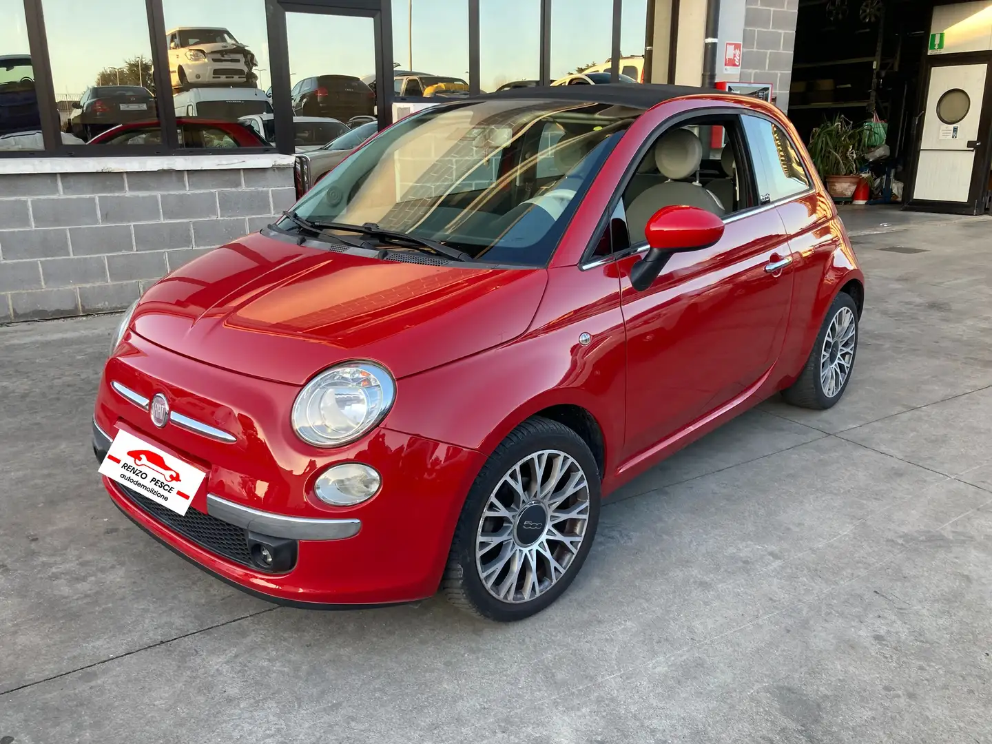 Fiat 500C 500C 1.2 Lounge 69cv Rosso - 2