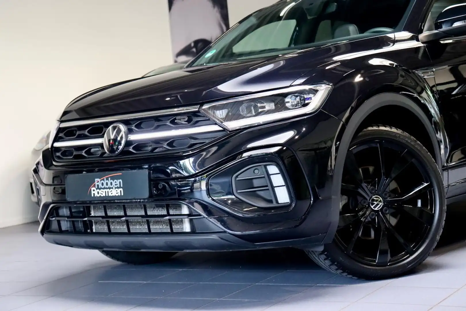 Volkswagen T-Roc 1.5 TSI R-Line Ed PANO|IQ|Digitaal Dash|VOL Zwart - 2