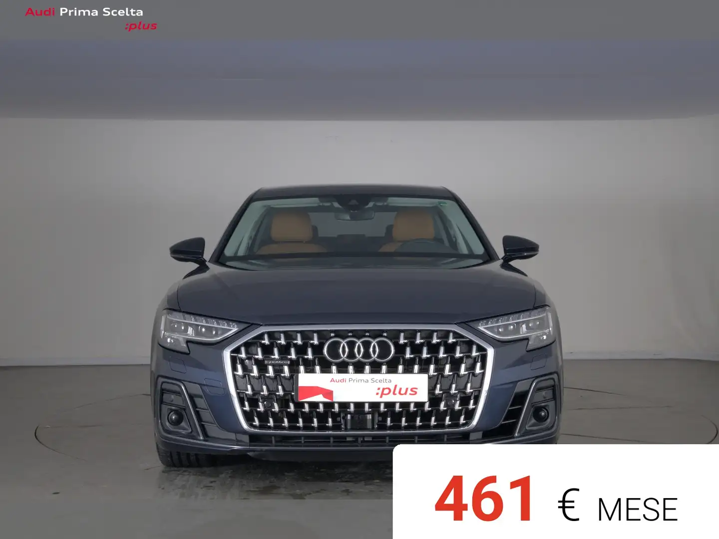 Audi A8 50 3.0 tdi mhev quattro tiptronic Bleu - 2