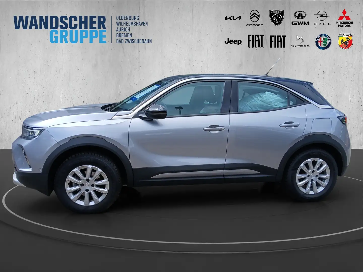 Opel Mokka 1.2 Turbo Business Elegance +Navi+Kam.+LED Argento - 2