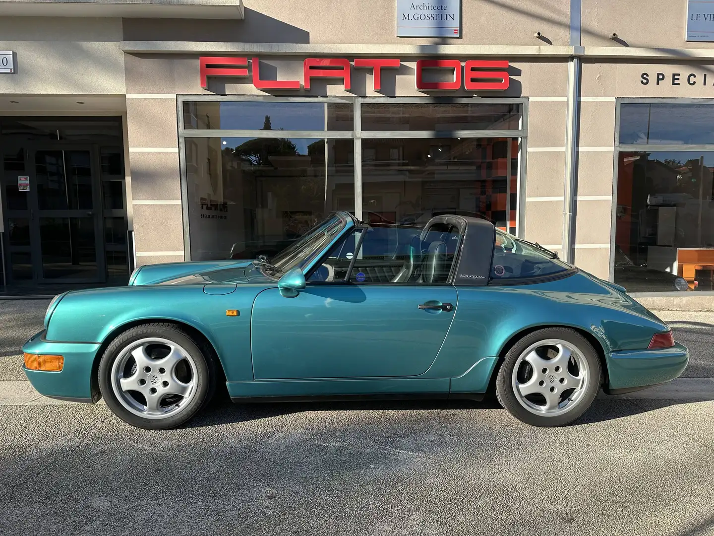 Porsche 911 964 targa Groen - 2