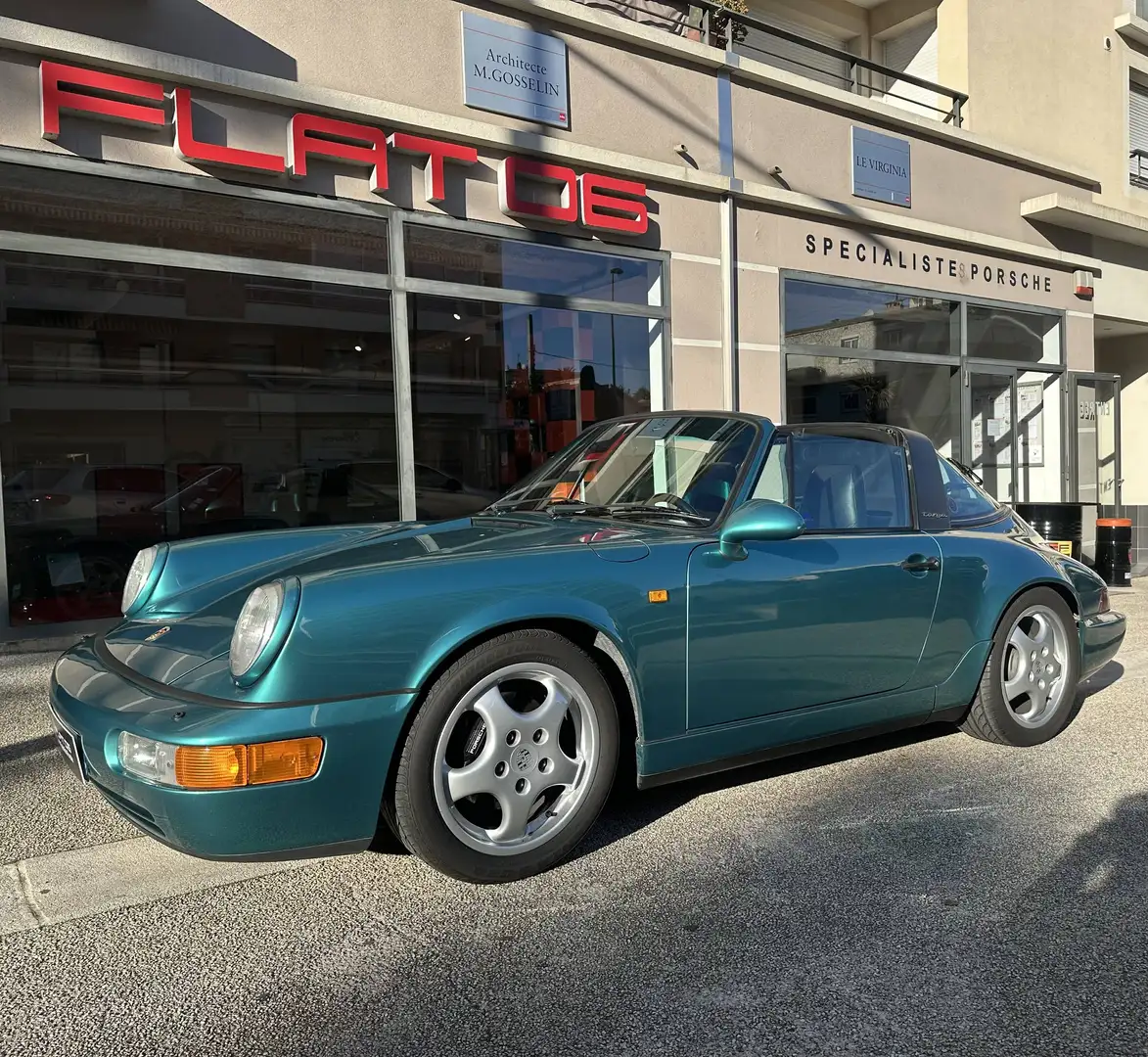 Porsche 911 964 targa Groen - 1