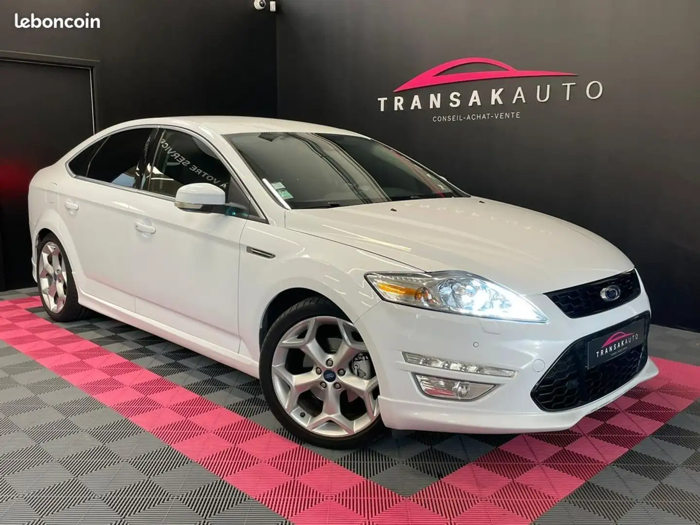 Ford Mondeo 2.2 TDCI 200 Titanium ORIGINE FRANCE SUIVI COMPLET Blanc - 1