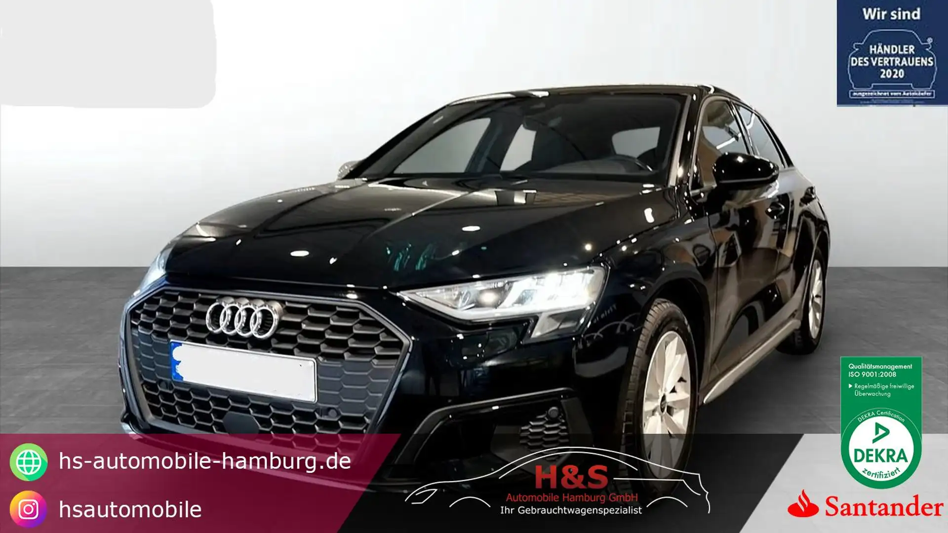 Audi A3 Sportback 35 TFSI Carplay-Navi Noir - 1