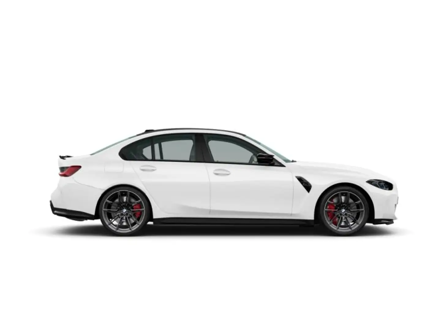 BMW M3 Berline Blanc - 2