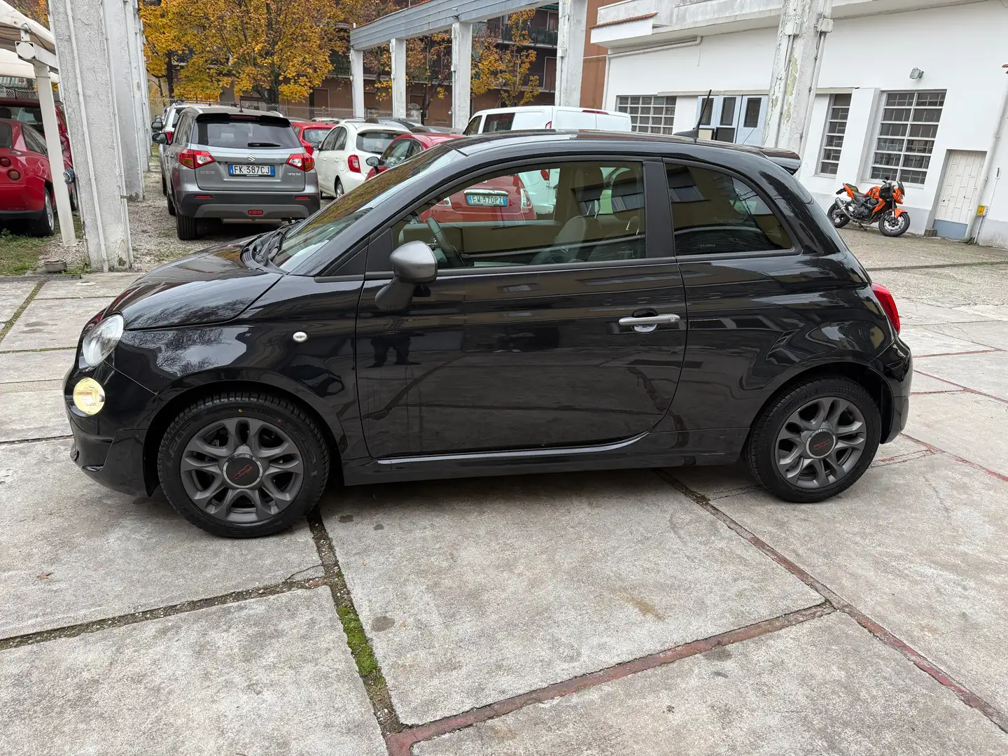 Fiat 500 III 2015 1.2 S PER NEOPATENTATI Nero - 2