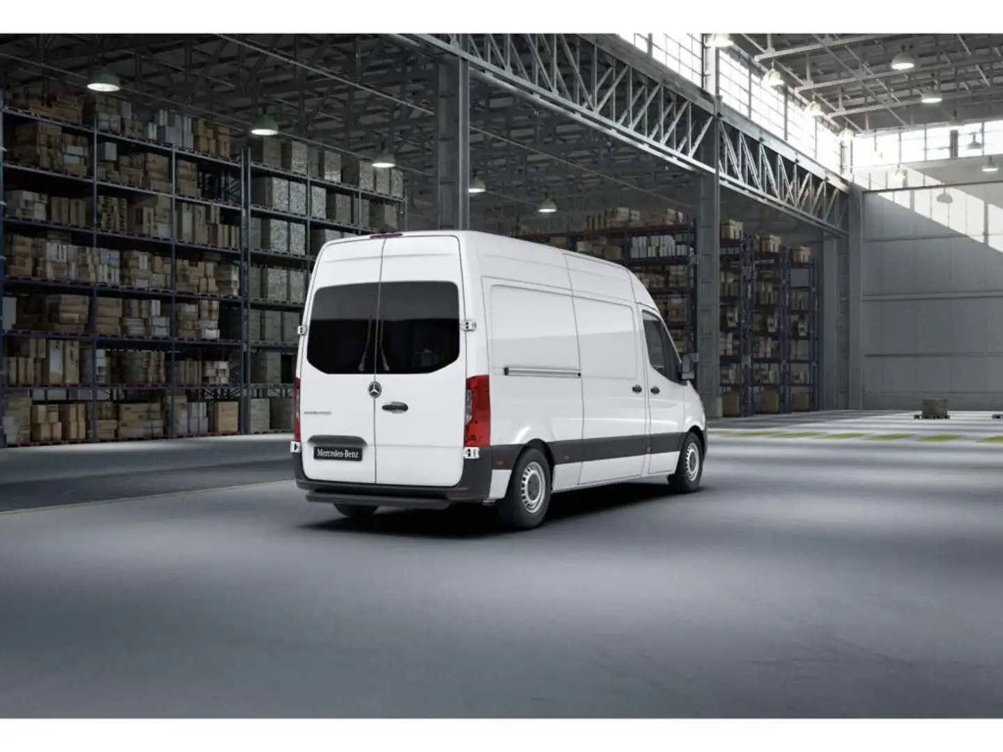 Mercedes-Benz Sprinter 214 Standard Automatik Klima SHZ Blanc - 2