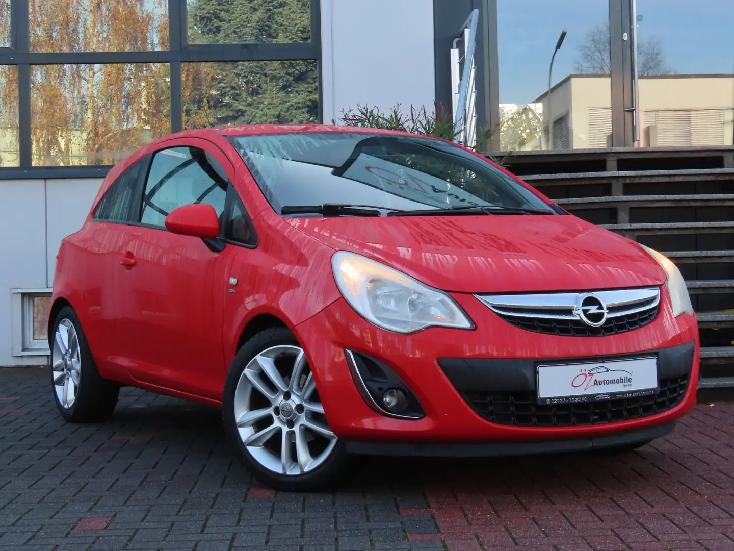 Opel Corsa 1.4 Satellite Klimaanlage HU 10/27 Червоний - 1