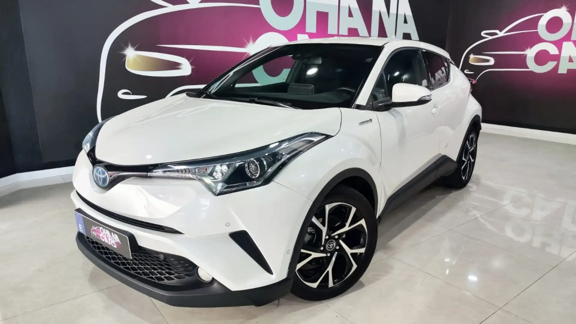 Toyota C-HR 125H Advance Blanc - 1