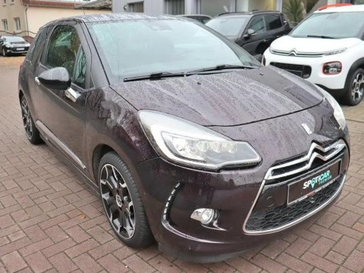 Citroen DS3 THP 165 SportChic, Navi, Rückfahrk, Sitzheizung Violett - 2