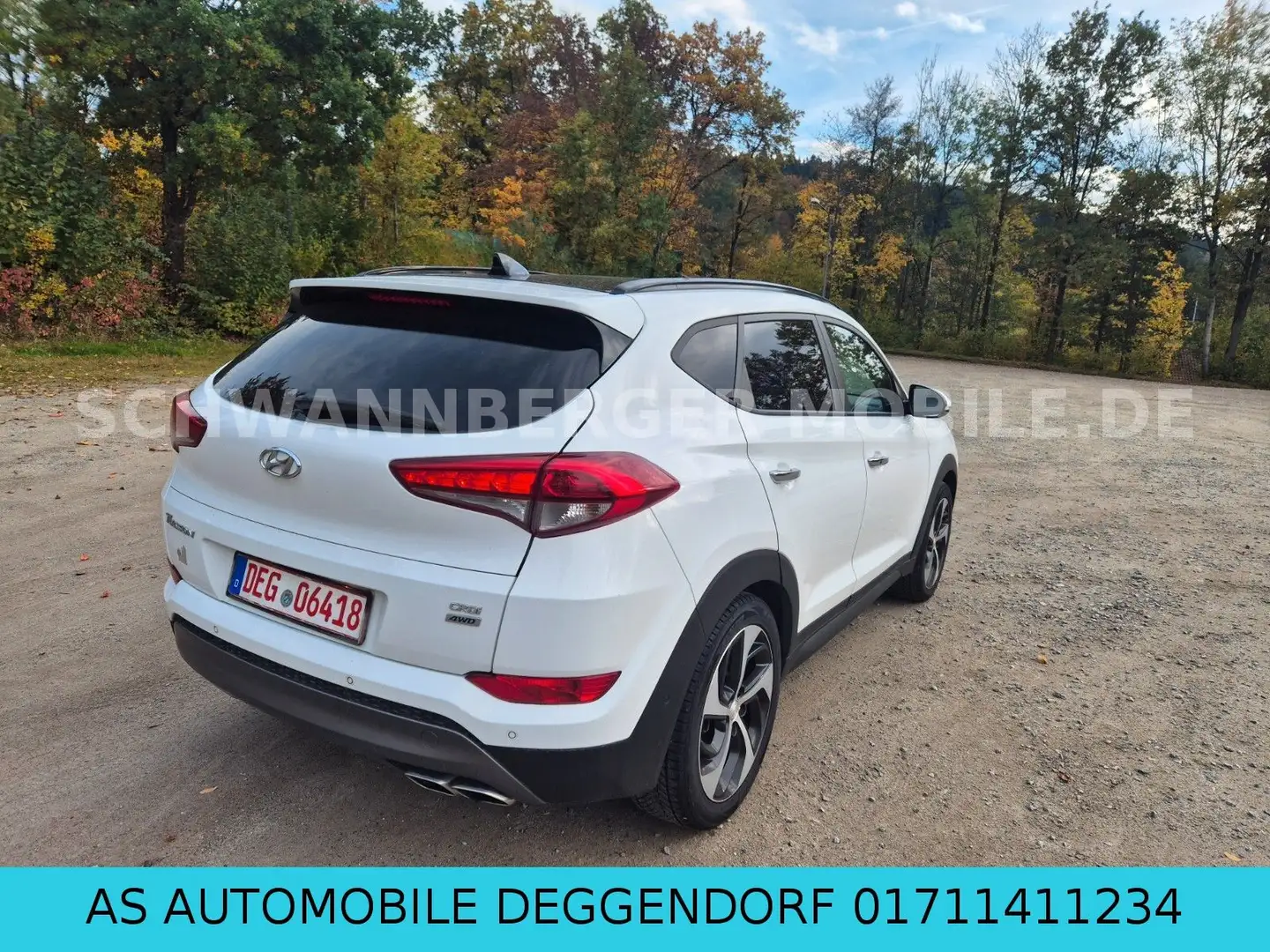 Hyundai TUCSON Style 4WD-1.HAND-KAMERA-PANORAMA-SHZ-AHK Weiß - 2